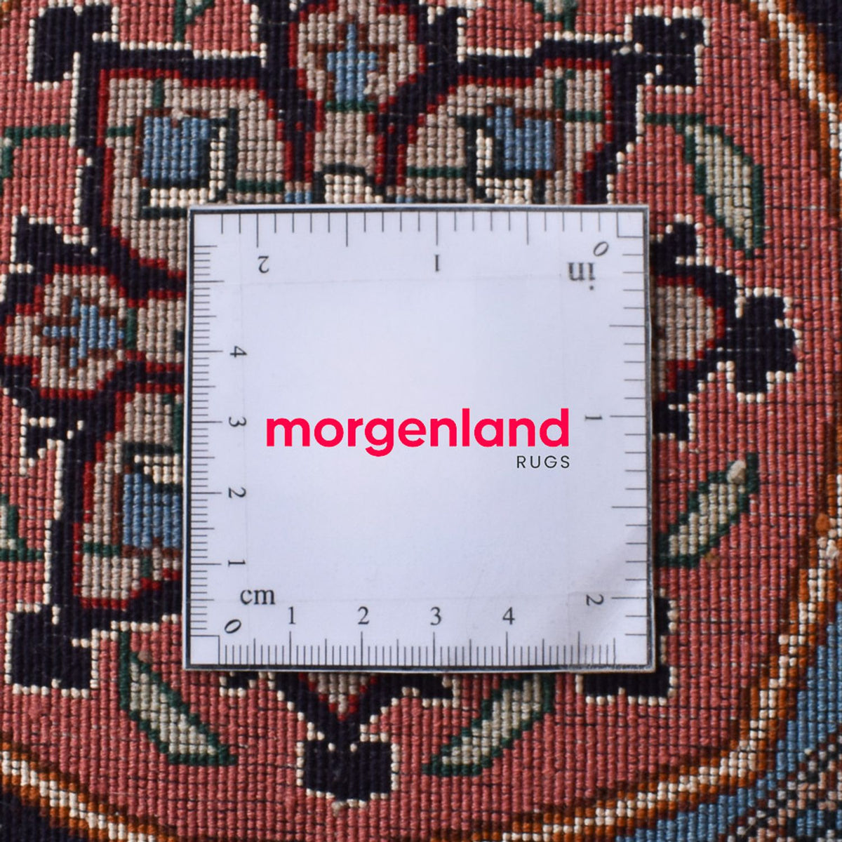 Alfombra Persa - Tabriz - Real redondo  - 250 x 250 cm - multicolor