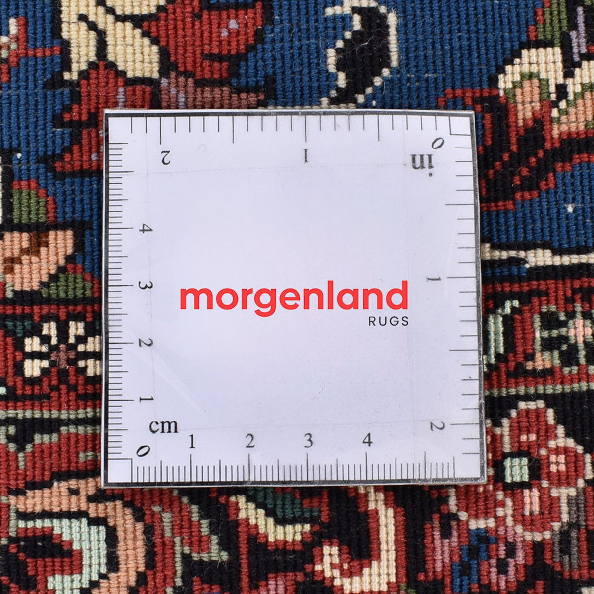 Alfombra persa - Bidjar - 180 x 111 cm - azul