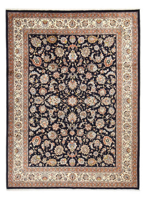 Alfombra persa - Clásica - Real - 333 x 248 cm - azul oscuro