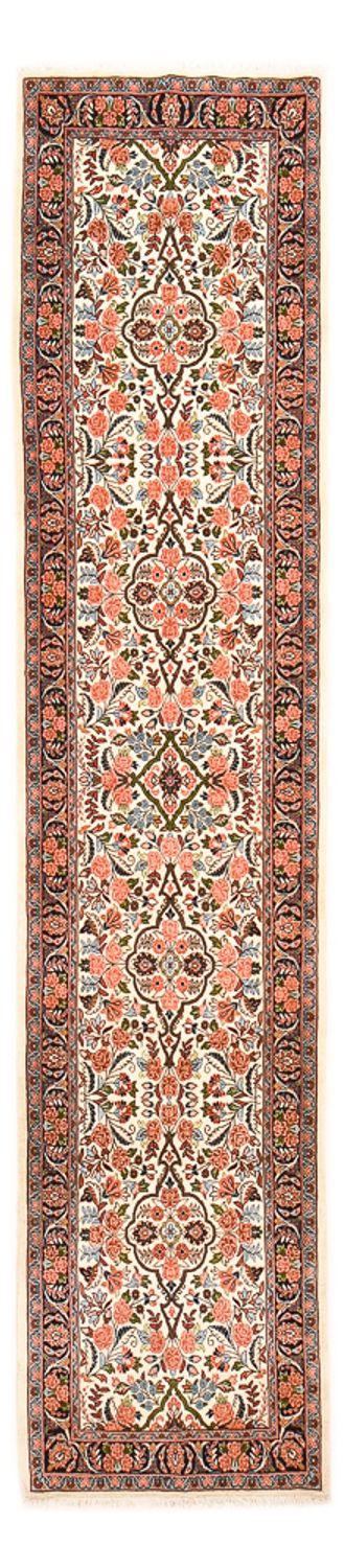 Alfombra de pasillo Alfombra persa - Bidjar - 322 x 74 cm - beige oscuro