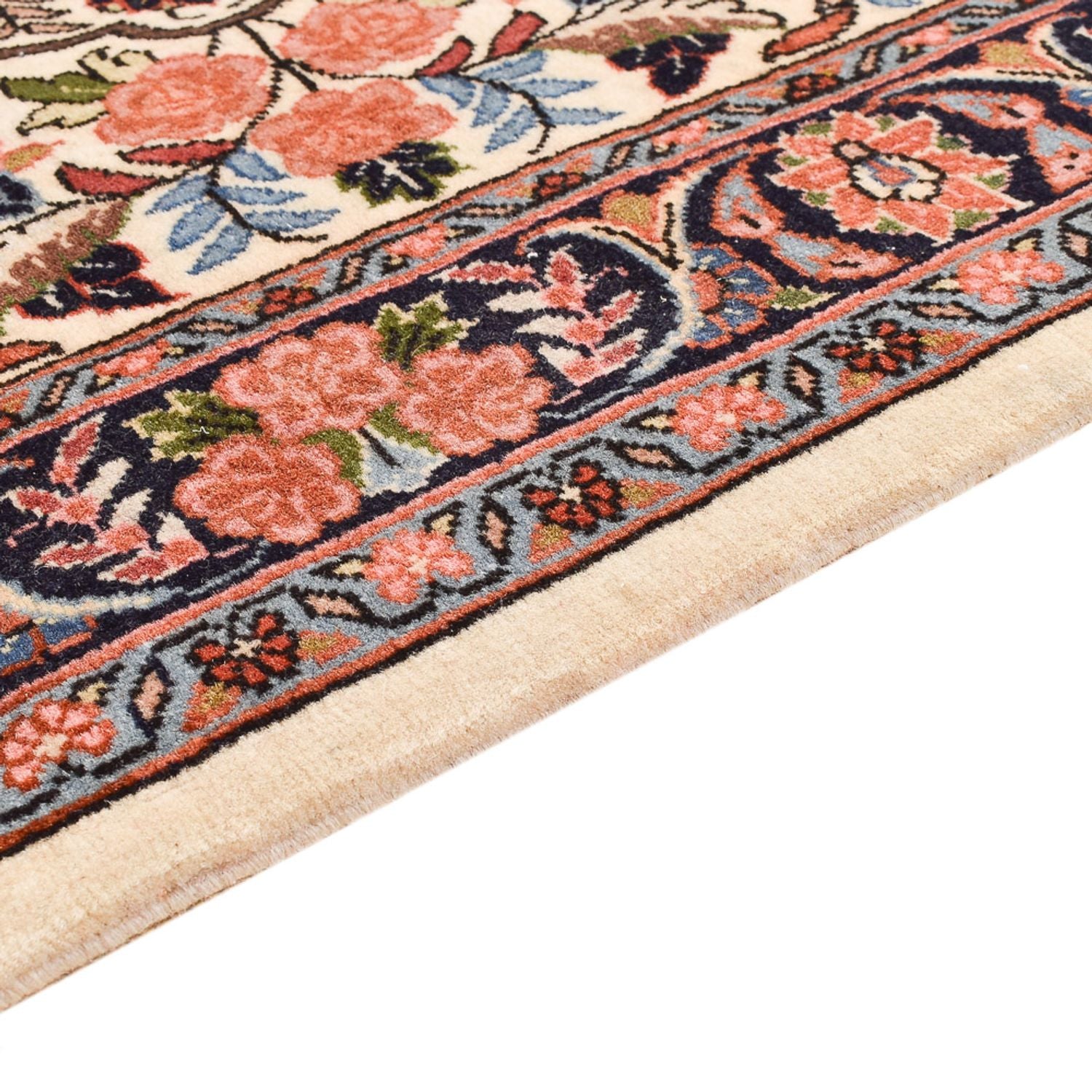 Alfombra de pasillo Alfombra persa - Bidjar - 322 x 74 cm - beige oscuro
