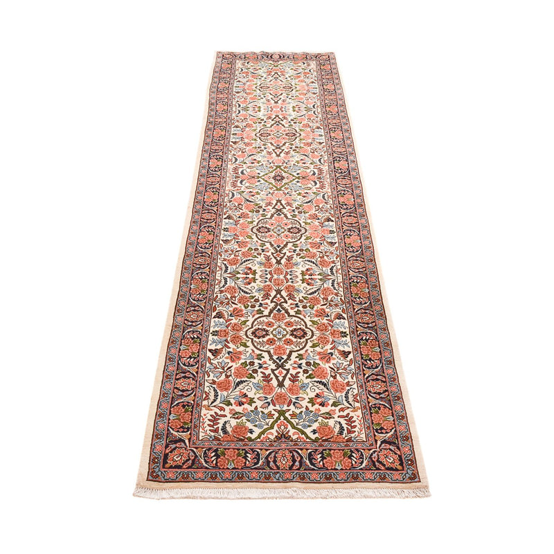 Alfombra de pasillo Alfombra persa - Bidjar - 322 x 74 cm - beige oscuro