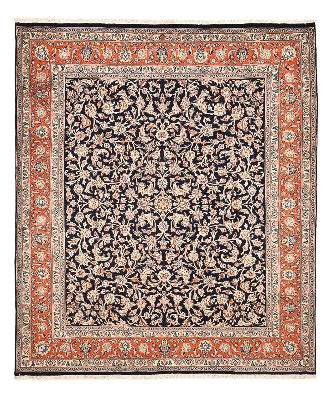 Alfombra persa - Clásica - 296 x 247 cm - azul oscuro
