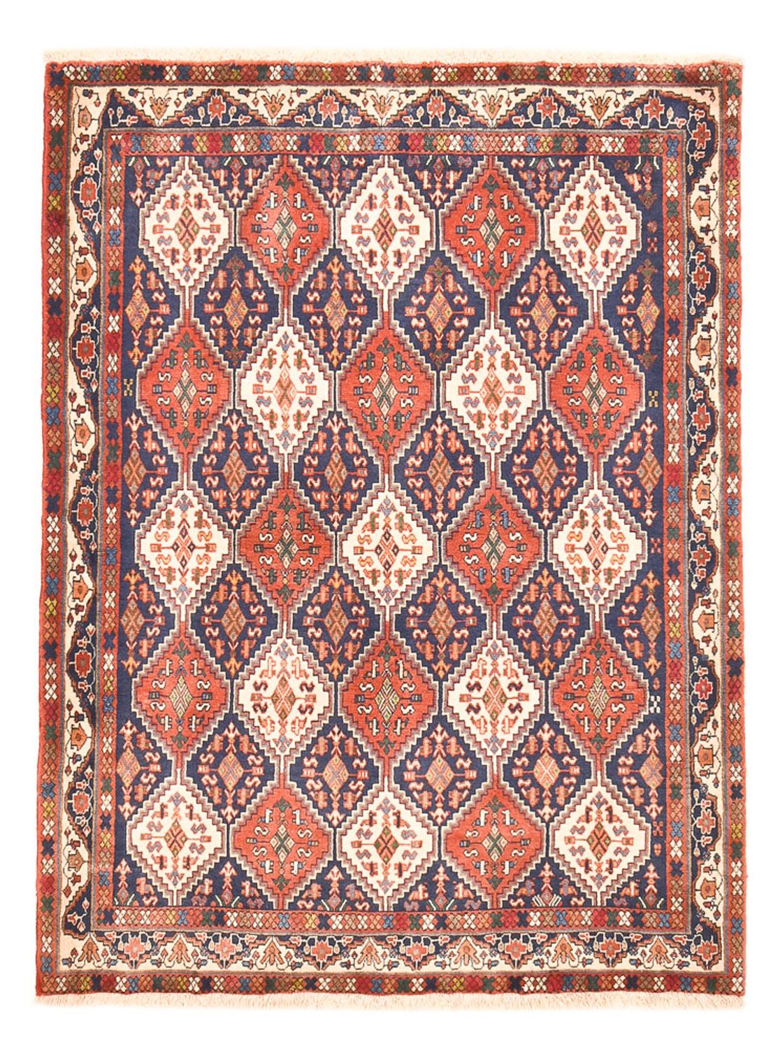 Alfombra persa - Nómada - 177 x 134 cm - multicolor