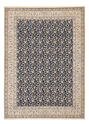 Alfombra Persa - Nain - Prima - 351 x 253 cm - azul oscuro