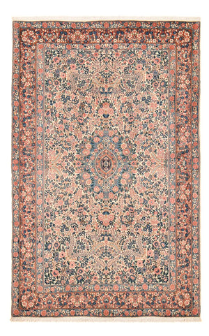 Alfombra persa - Real - 230 x 146 cm - rojo claro