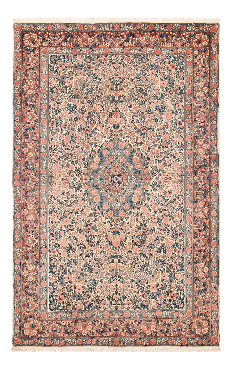 Alfombra persa - Real - 230 x 146 cm - rojo claro