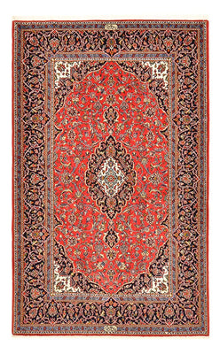 Alfombra persa - Keshan - 225 x 141 cm - rojo
