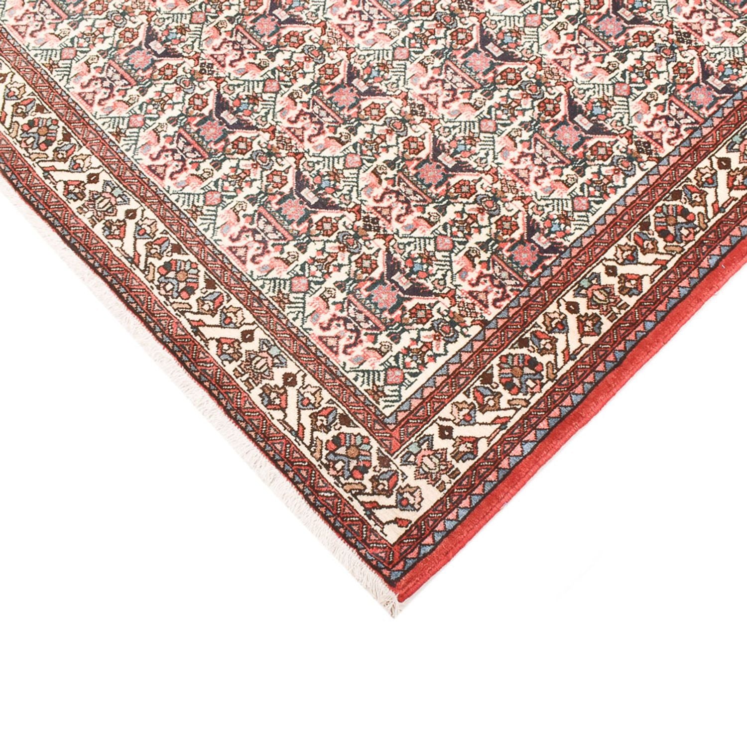 Alfombra persa - Nómada - 203 x 158 cm - óxido