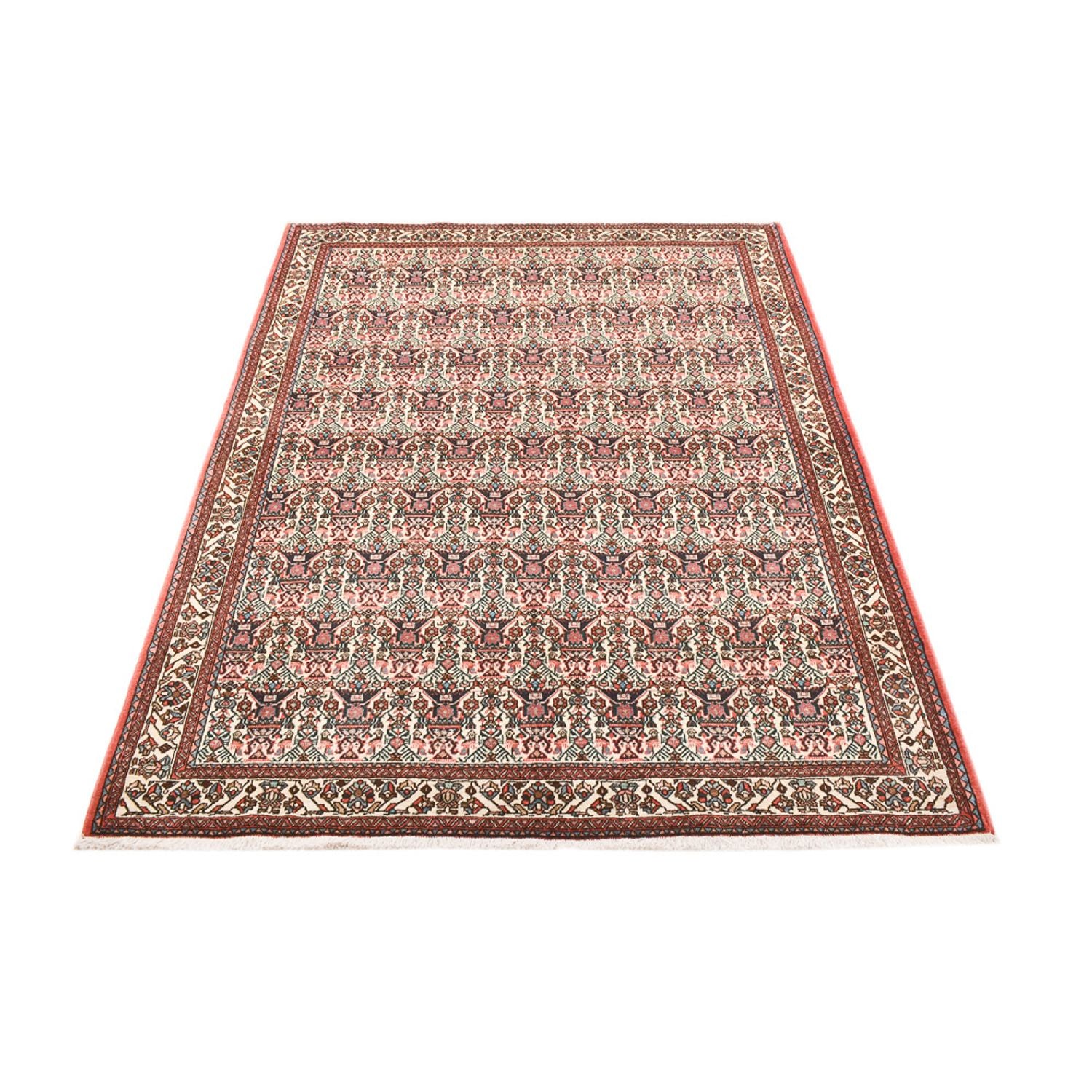 Alfombra persa - Nómada - 203 x 158 cm - óxido