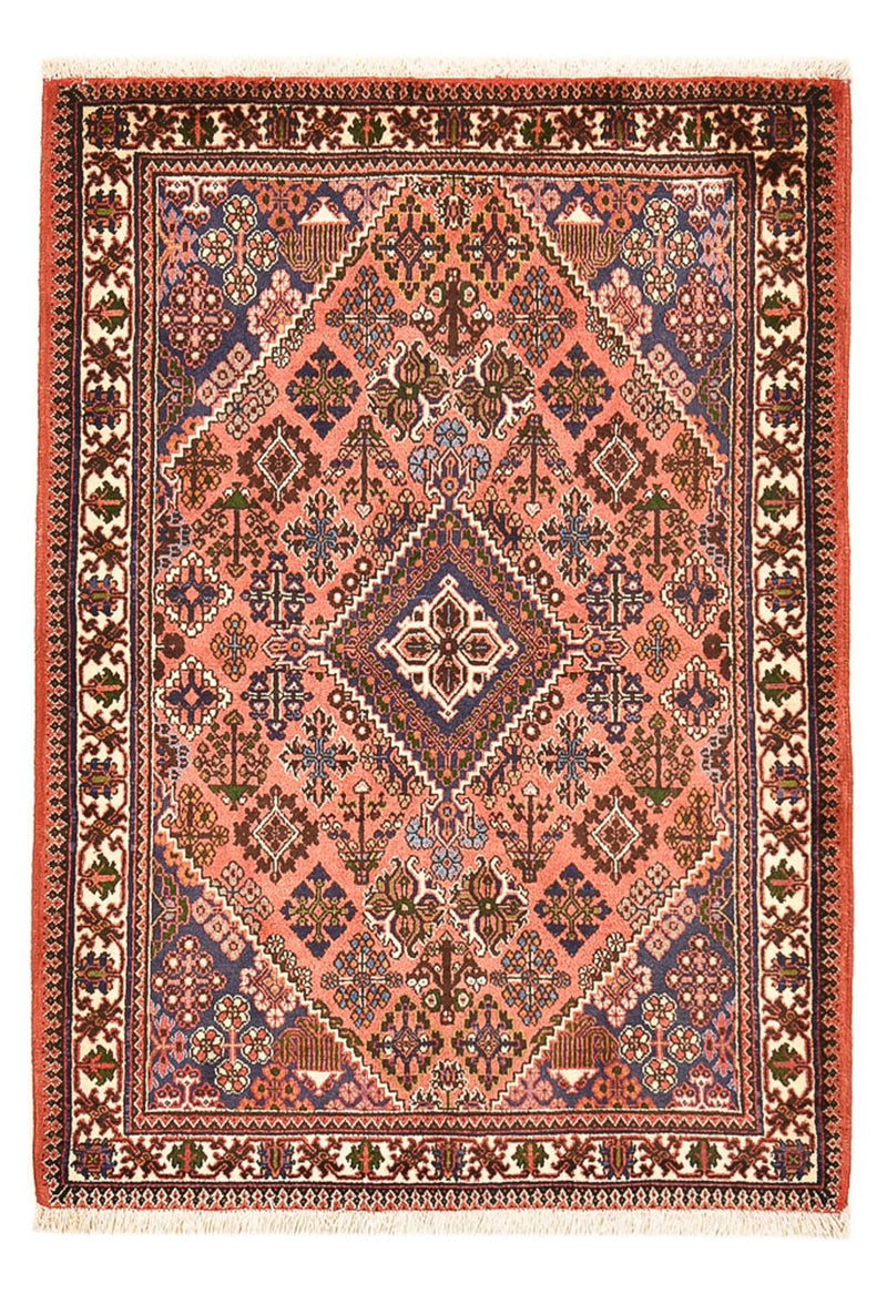 Alfombra persa - Nómada - 160 x 115 cm - rojo claro