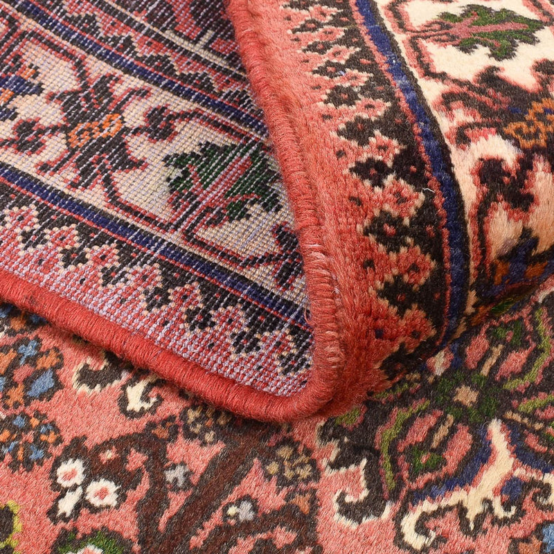 Alfombra persa - Nómada - 160 x 115 cm - rojo claro