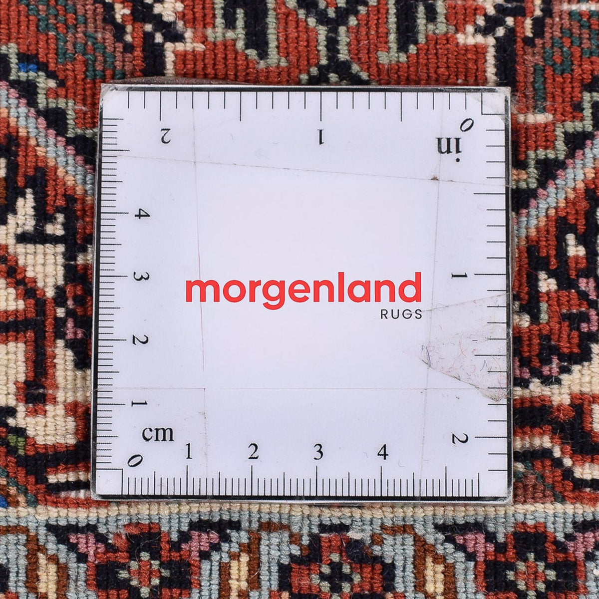 Alfombra de pasillo Alfombra persa - Bidjar - 377 x 83 cm - óxido