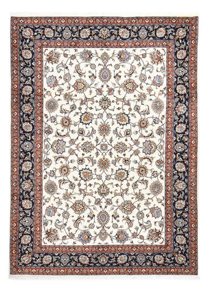 Alfombra persa - Clásica - Real - 340 x 245 cm - crema