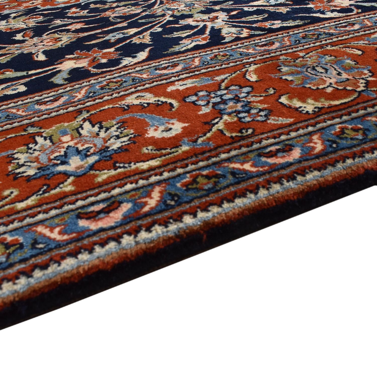 Alfombra persa - Clásica - 265 x 201 cm - azul oscuro