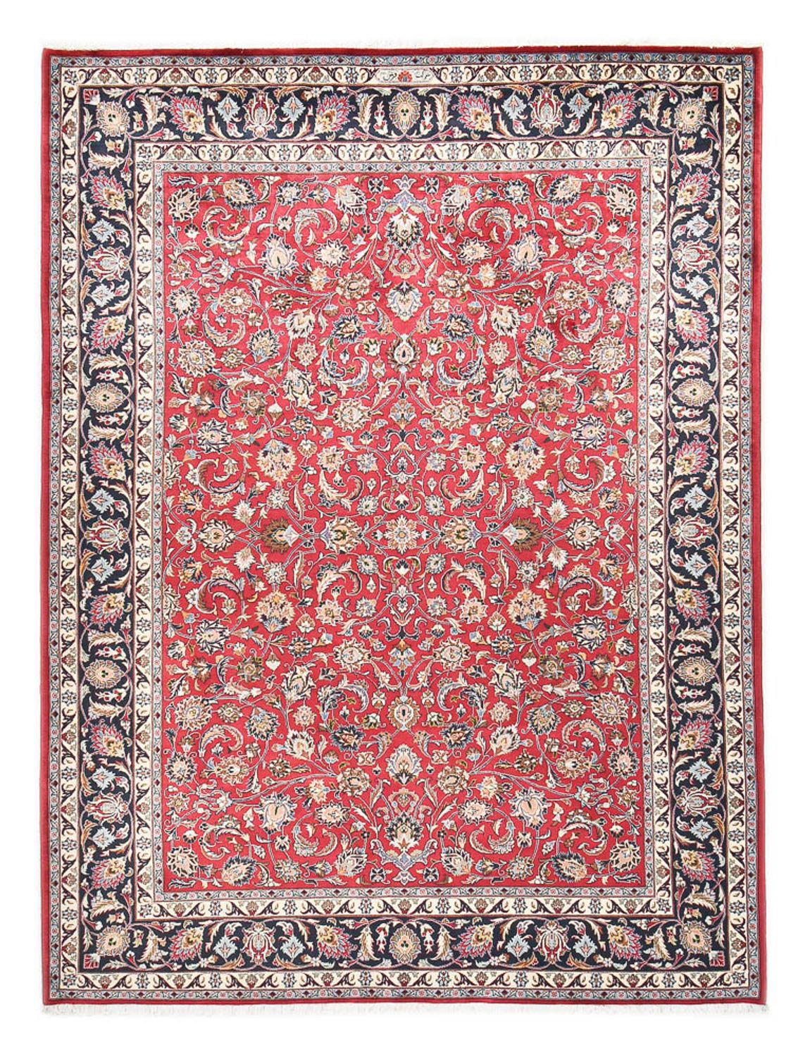 Alfombra persa - Clásica - Real - 345 x 253 cm - rojo