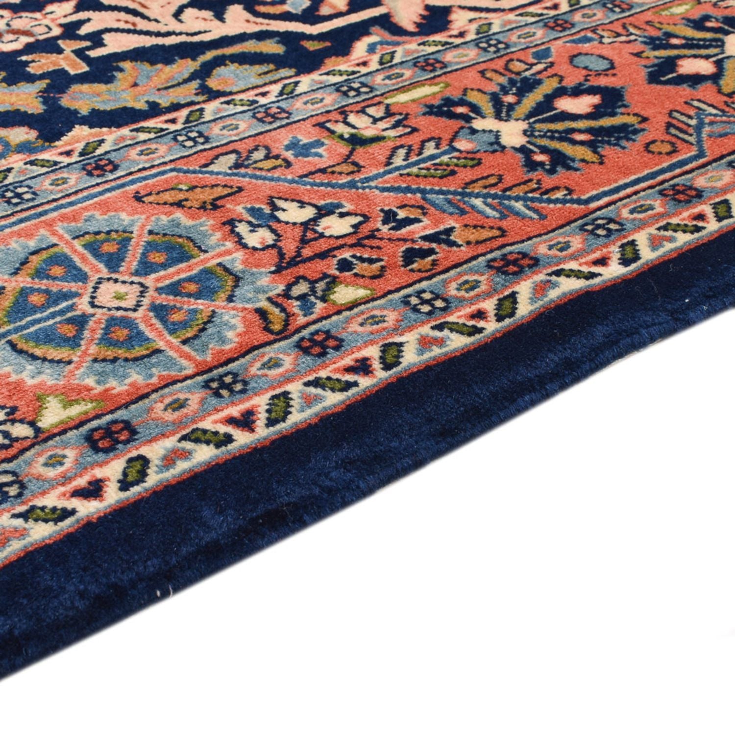 Alfombra persa - Clásica - 211 x 135 cm - rojo claro