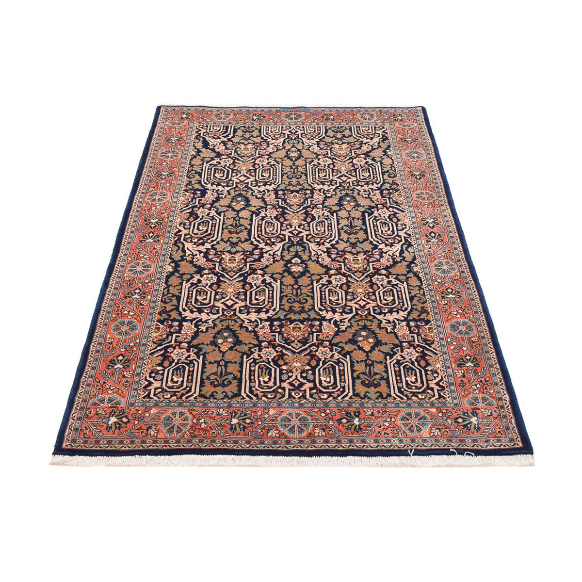 Alfombra persa - Clásica - 211 x 135 cm - rojo claro