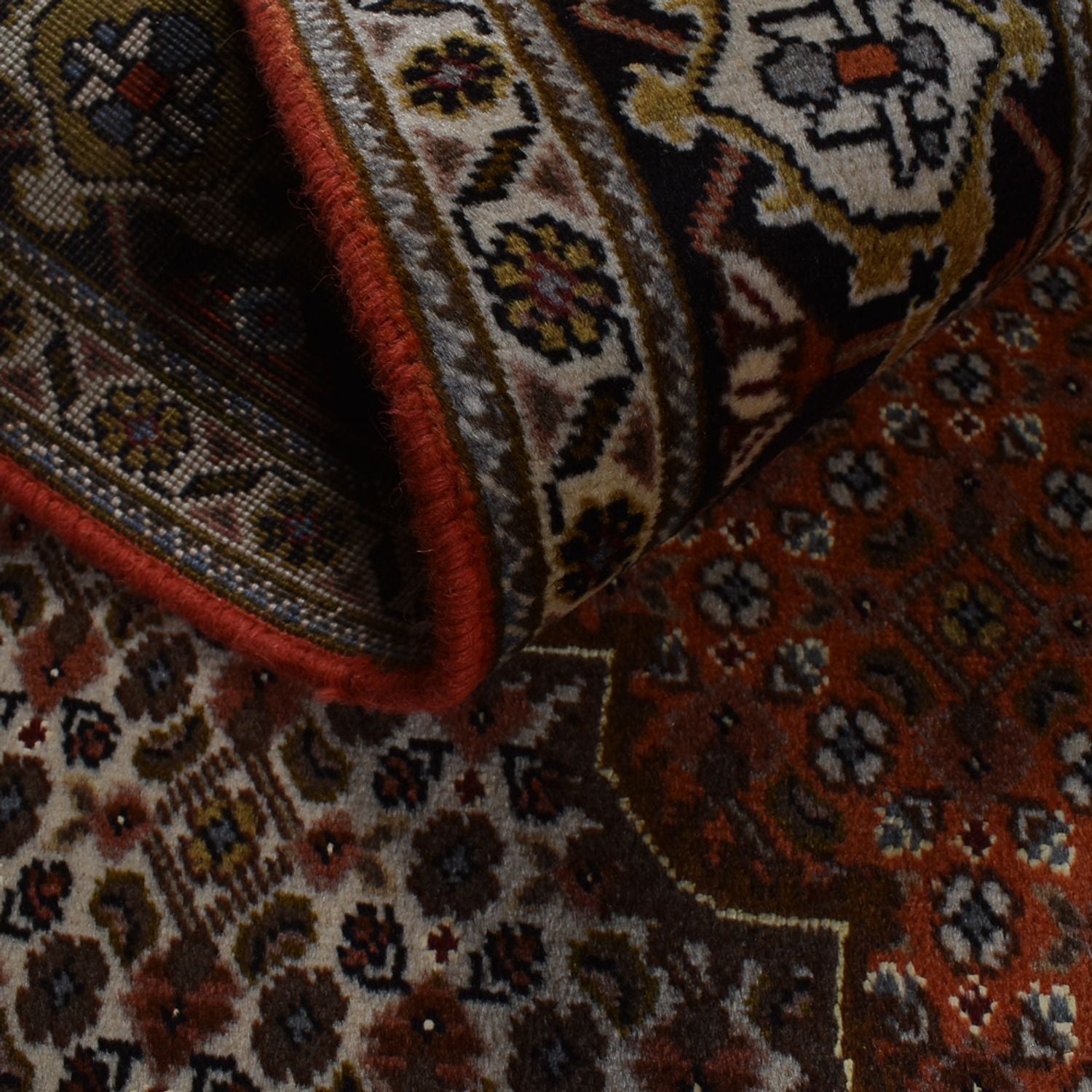 Alfombra Persa - Tabriz - Real - 194 x 153 cm - rojo