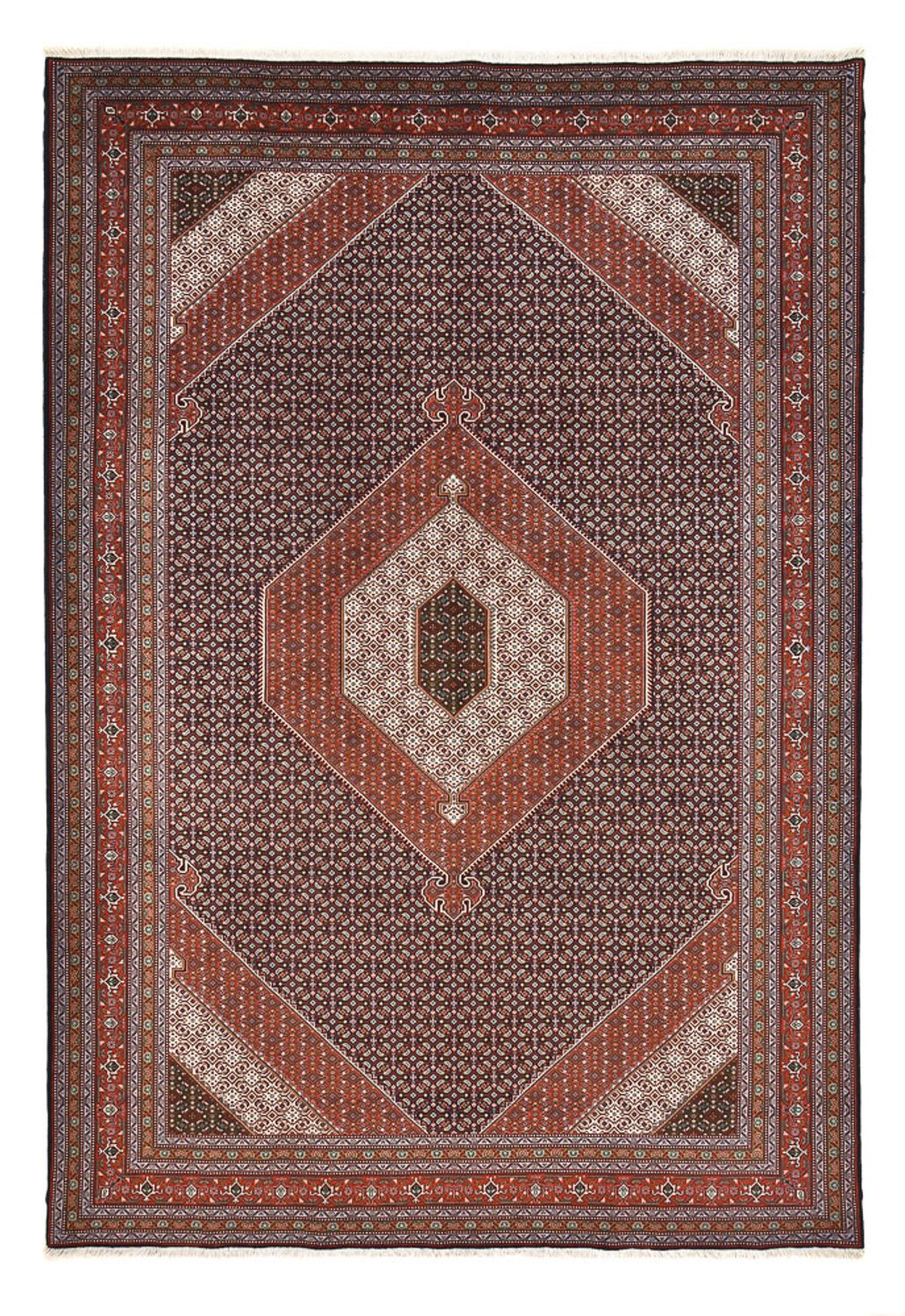 Alfombra persa - Nómada - 320 x 225 cm - óxido