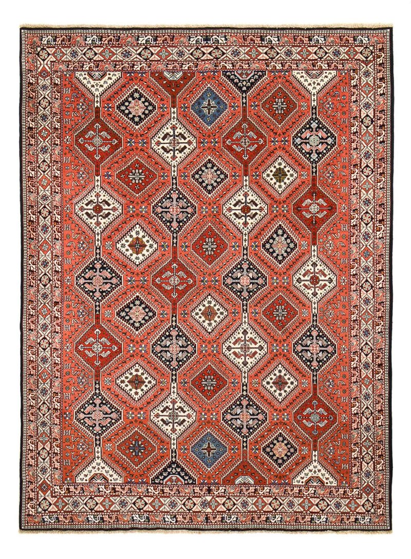Alfombra persa - Nómada - 406 x 298 cm - rojo claro