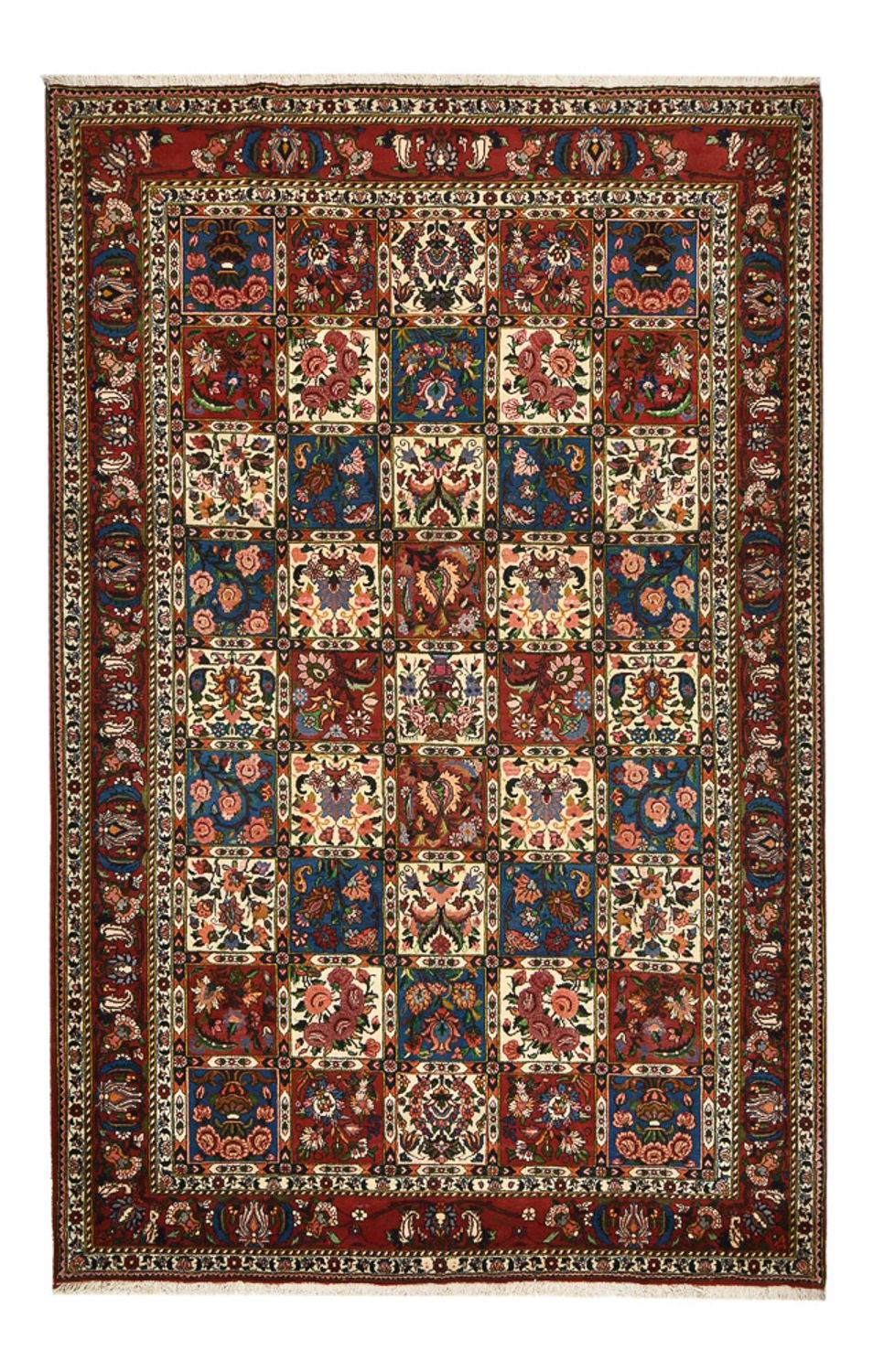 Alfombra persa - Nómada - 319 x 204 cm - multicolor