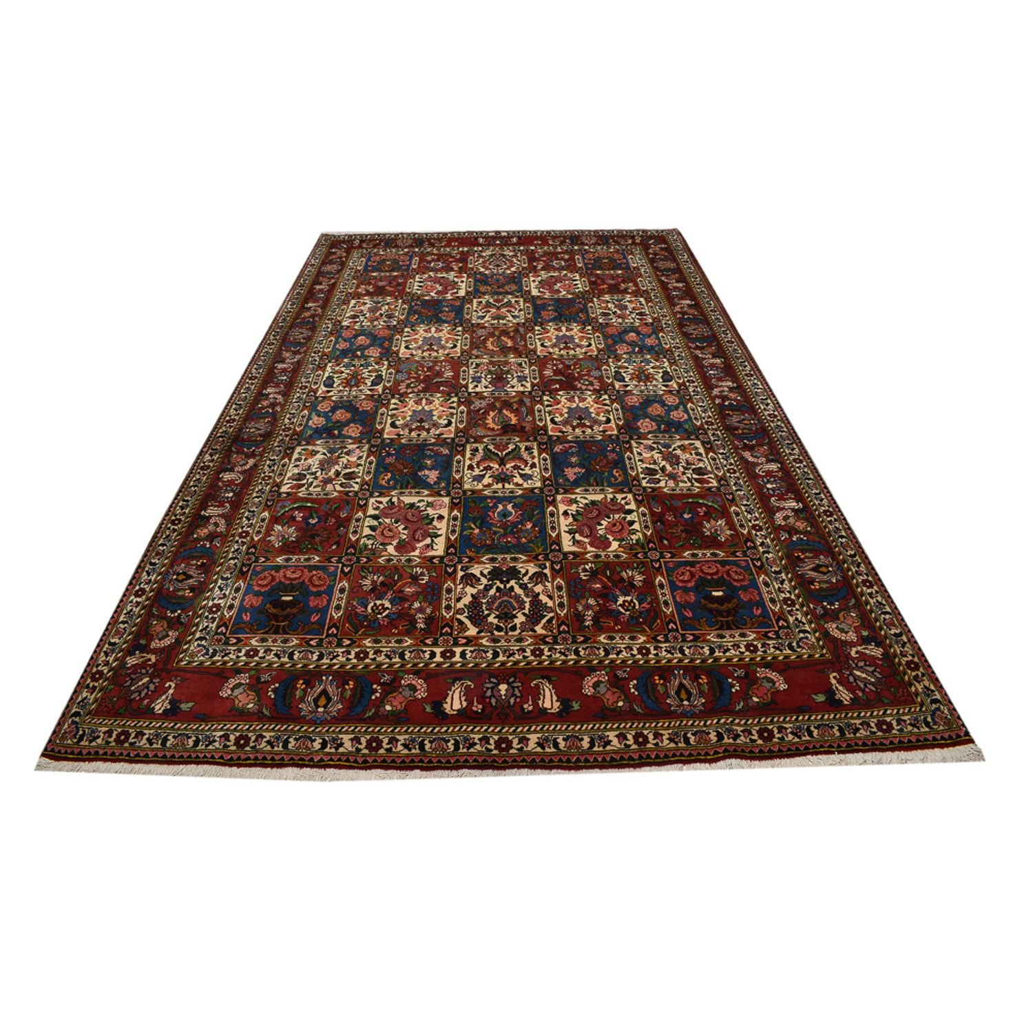 Alfombra persa - Nómada - 319 x 204 cm - multicolor