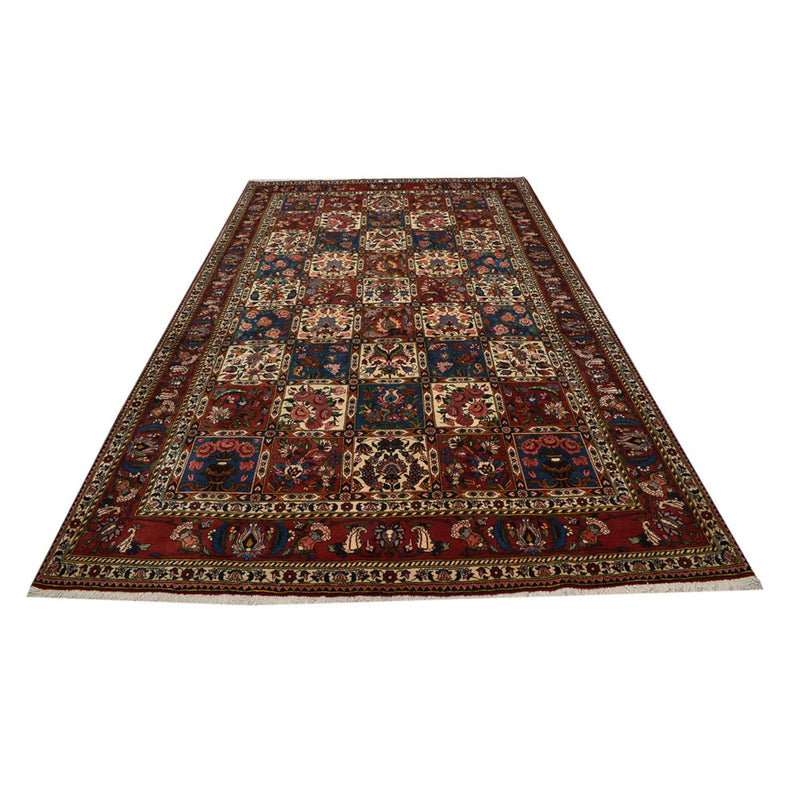 Alfombra persa - Nómada - 319 x 204 cm - multicolor