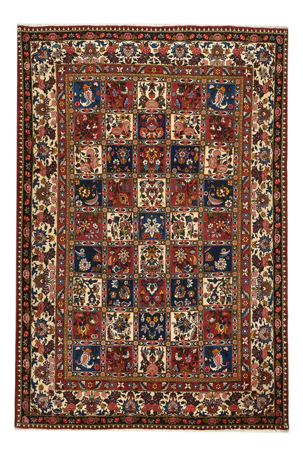 Alfombra persa - Nómada - 298 x 205 cm - multicolor