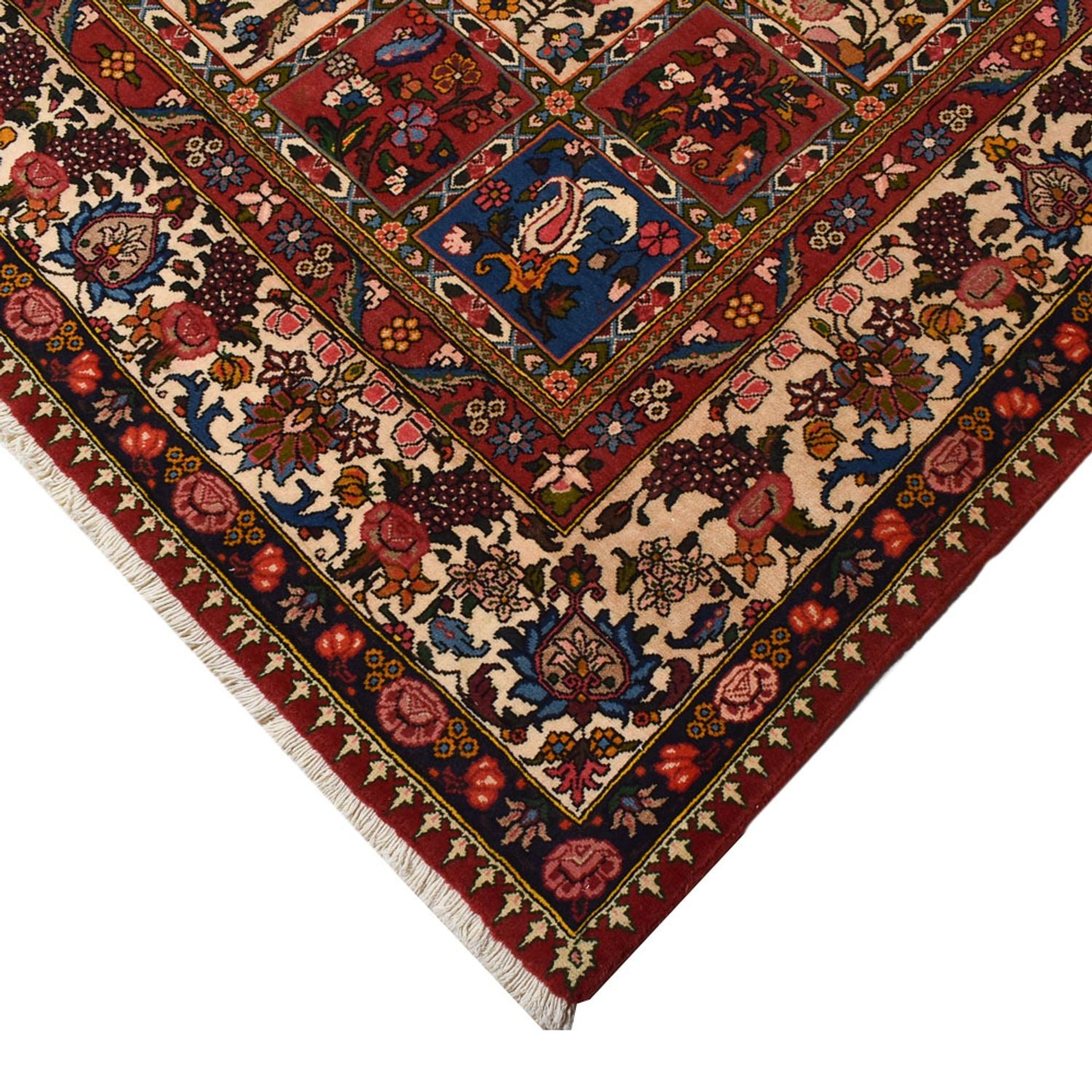 Alfombra persa - Nómada - 298 x 205 cm - multicolor