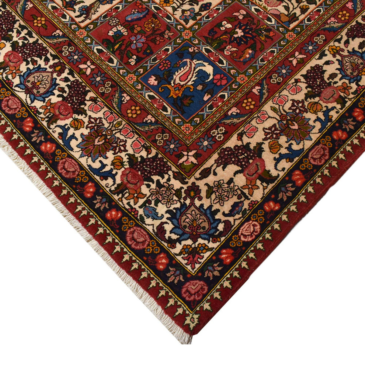 Alfombra persa - Nómada - 298 x 205 cm - multicolor
