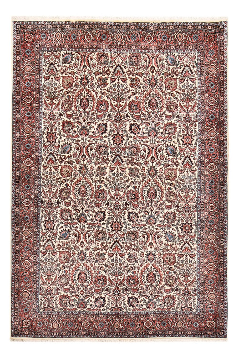 Alfombra persa - Bidjar - 249 x 172 cm - óxido