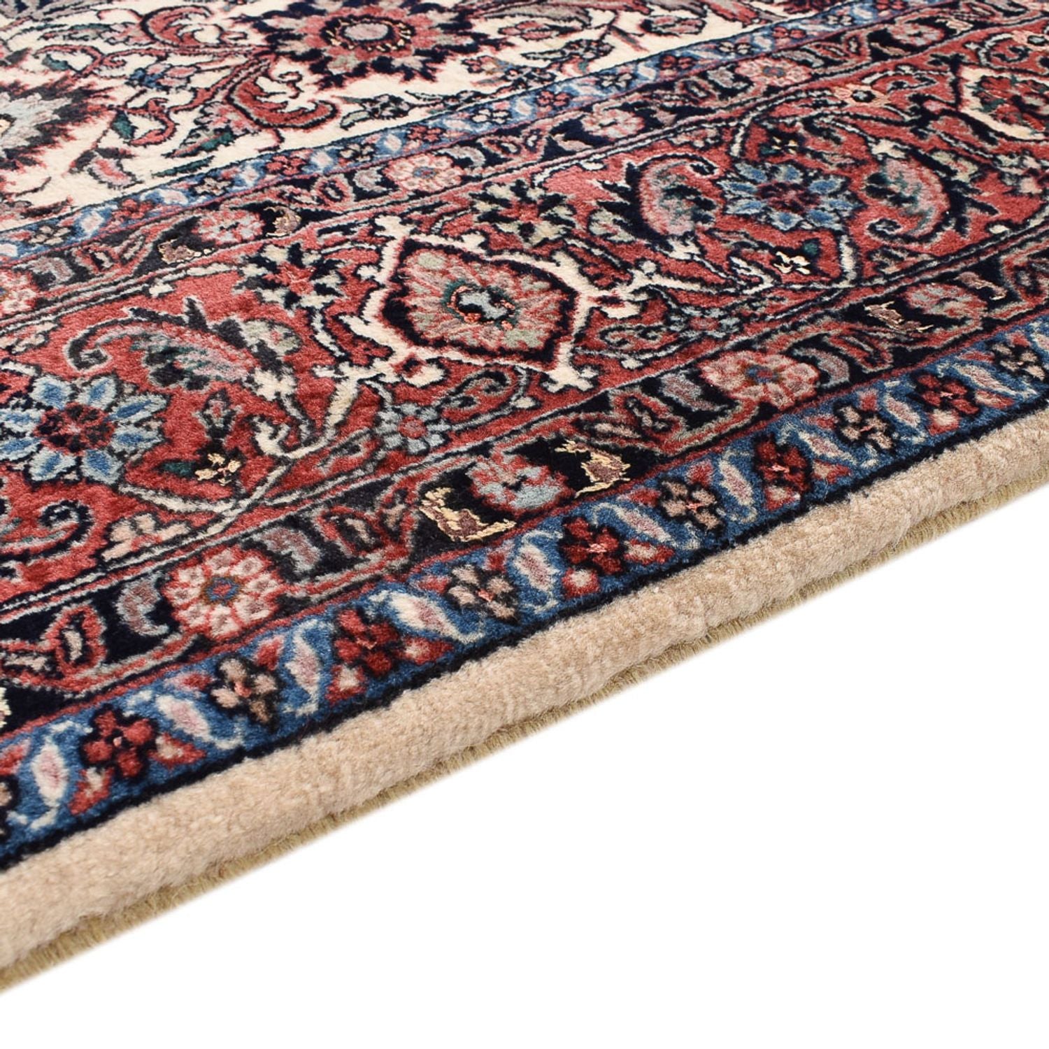 Alfombra persa - Bidjar - 249 x 172 cm - óxido