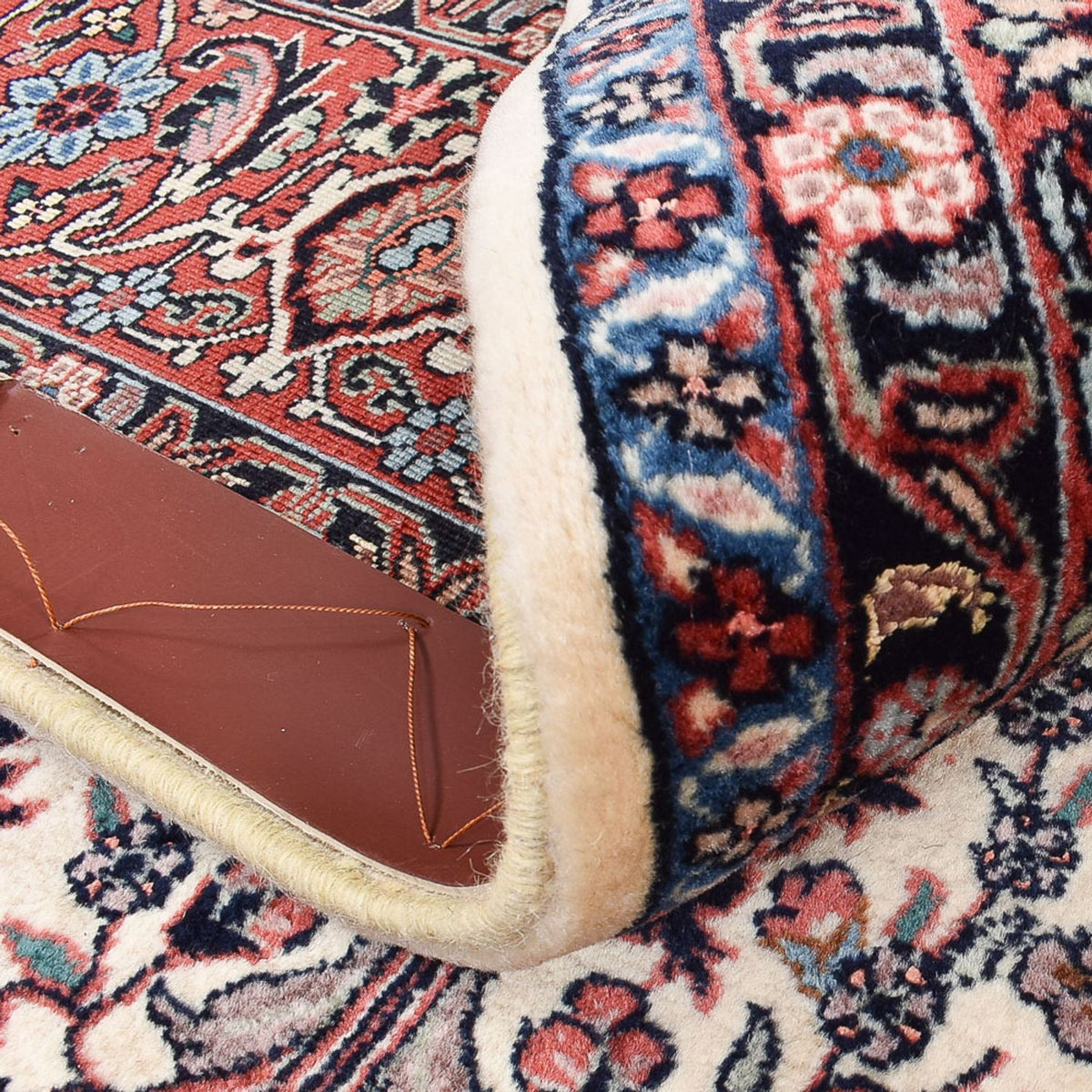 Alfombra persa - Bidjar - 249 x 172 cm - óxido