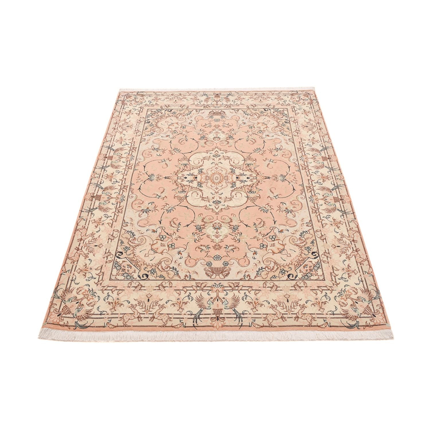 Alfombra Persa - Tabriz - Real - 203 x 153 cm - caramelo