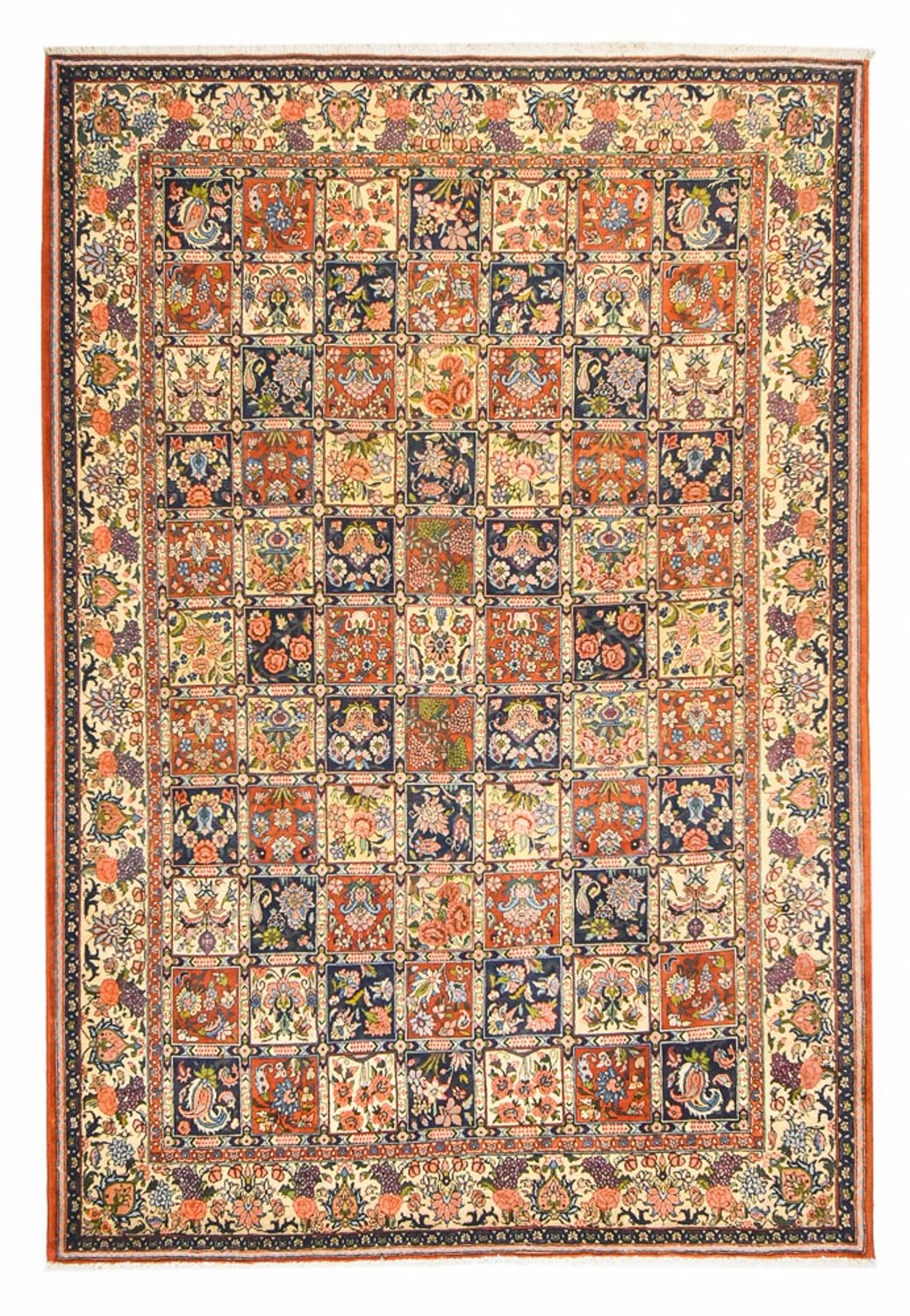 Alfombra persa - Nómada - 295 x 204 cm - multicolor