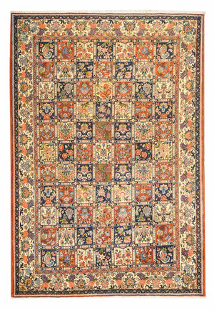 Alfombra persa - Nómada - 295 x 204 cm - multicolor