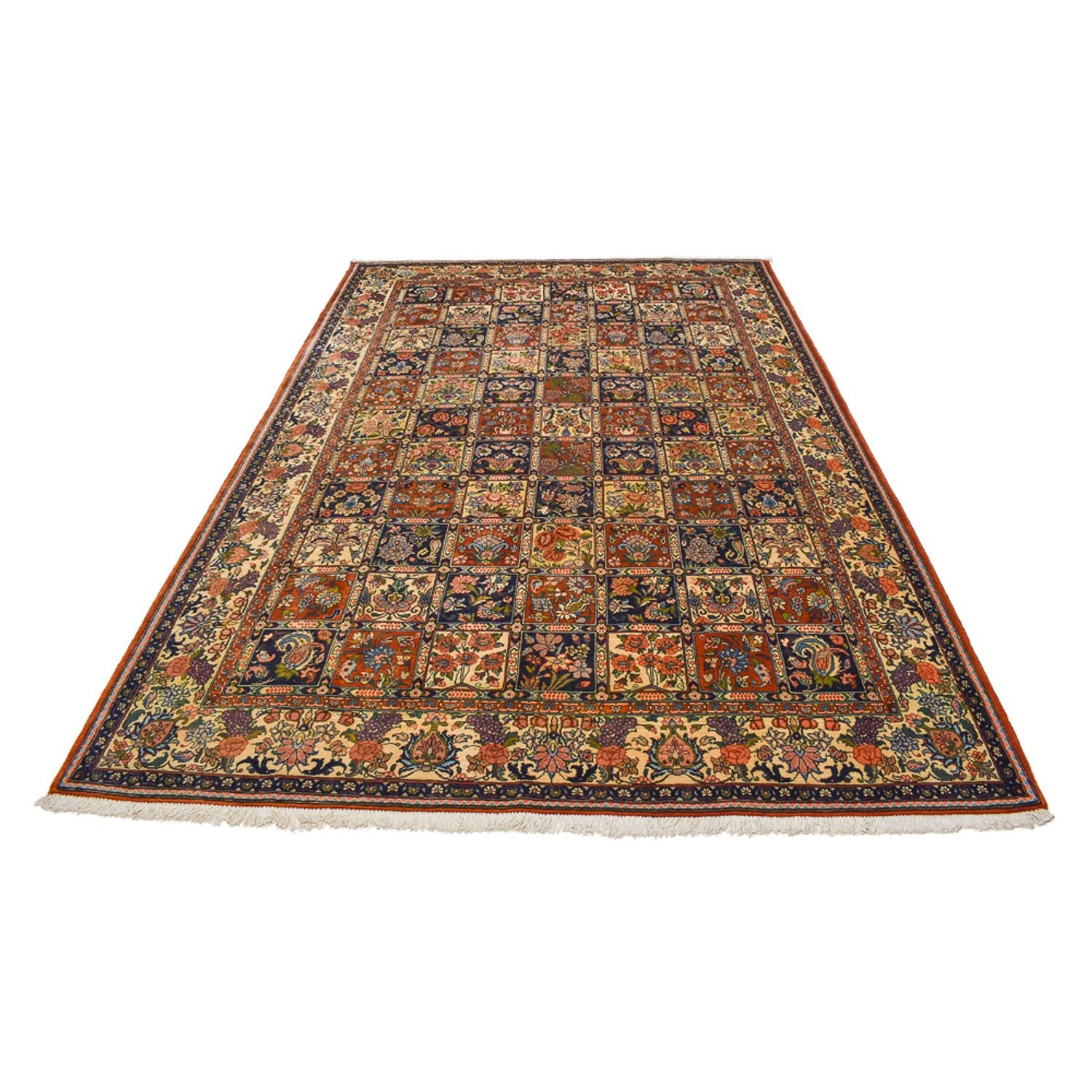 Alfombra persa - Nómada - 295 x 204 cm - multicolor