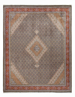 Alfombra persa - Nómada - Real - 393 x 296 cm - óxido