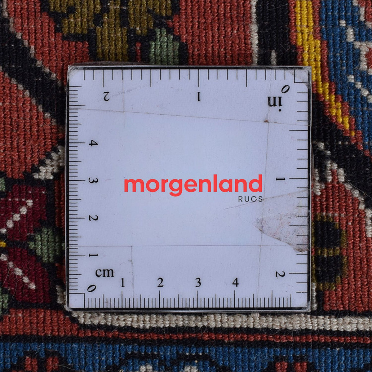 Alfombra persa - Bidjar cuadrado  - 400 x 400 cm - óxido