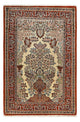 Alfombra Persa - Ghom - Royal - 203 x 130 cm - multicolor