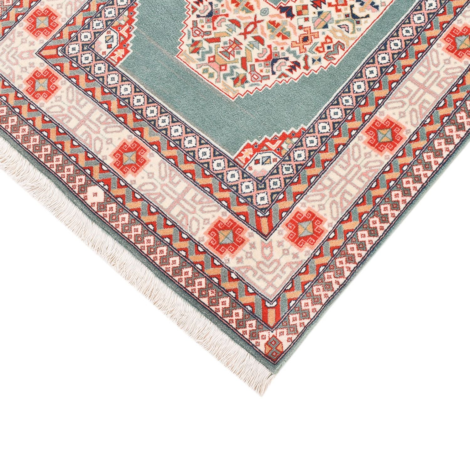 Alfombra de pasillo Alfombra Persa - Tabriz - Real - 190 x 75 cm - multicolor