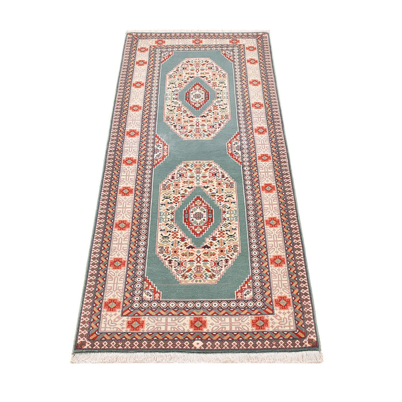 Alfombra de pasillo Alfombra Persa - Tabriz - Real - 190 x 75 cm - multicolor