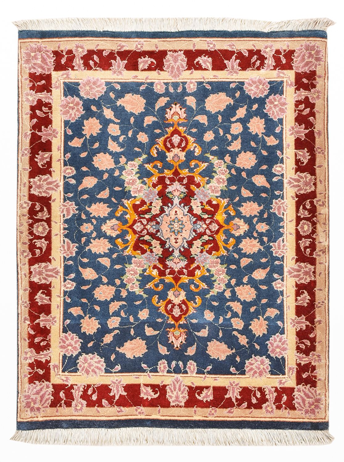 Alfombra Persa - Tabriz - Real - 88 x 68 cm - multicolor