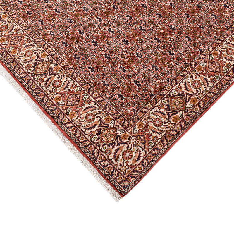 Alfombra de pasillo Alfombra persa - Bidjar - 398 x 200 cm - óxido