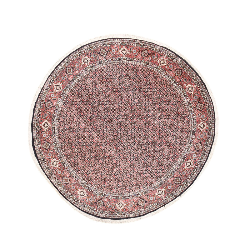 Alfombra persa - Bidjar redondo  - 200 x 200 cm - óxido