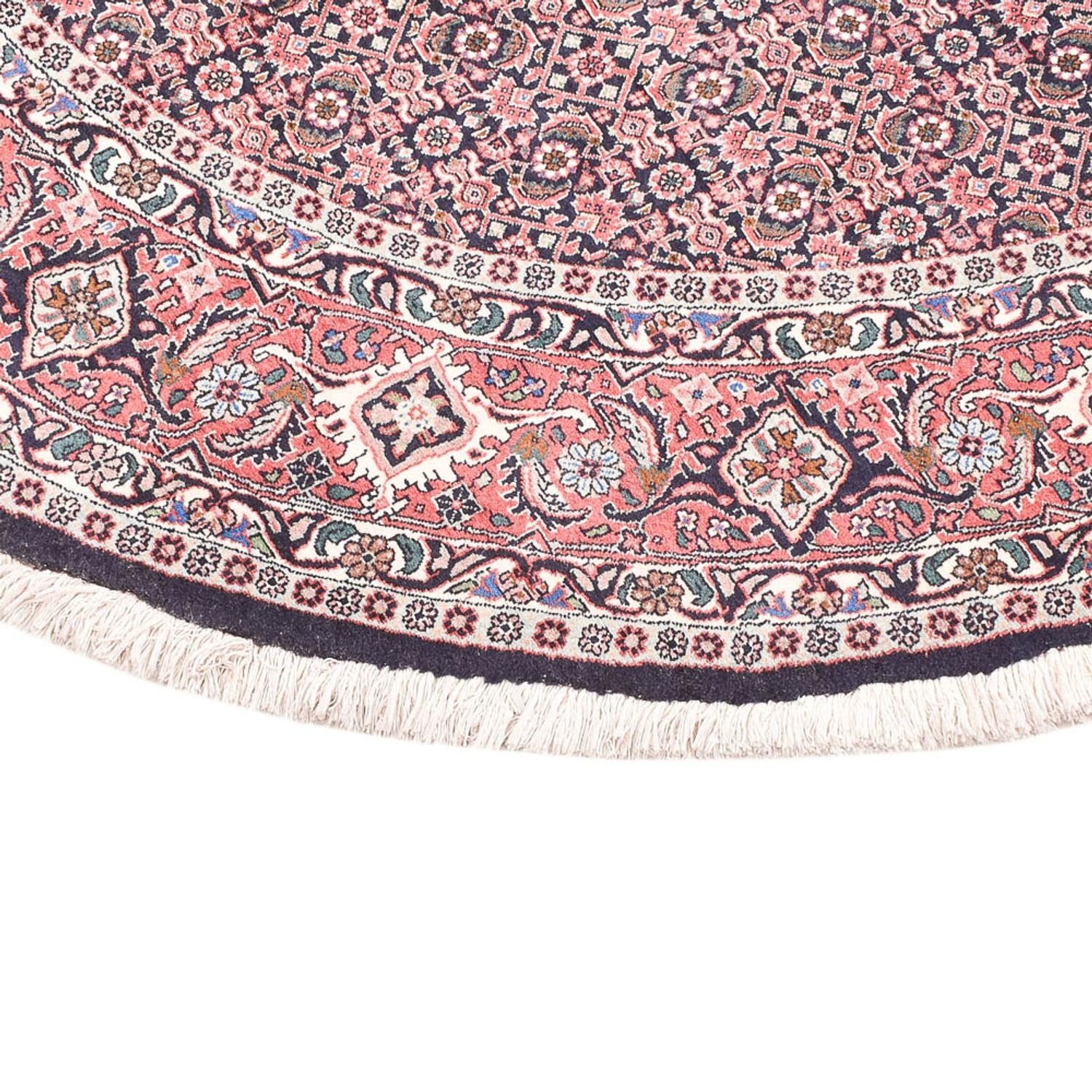 Alfombra persa - Bidjar redondo  - 200 x 200 cm - óxido