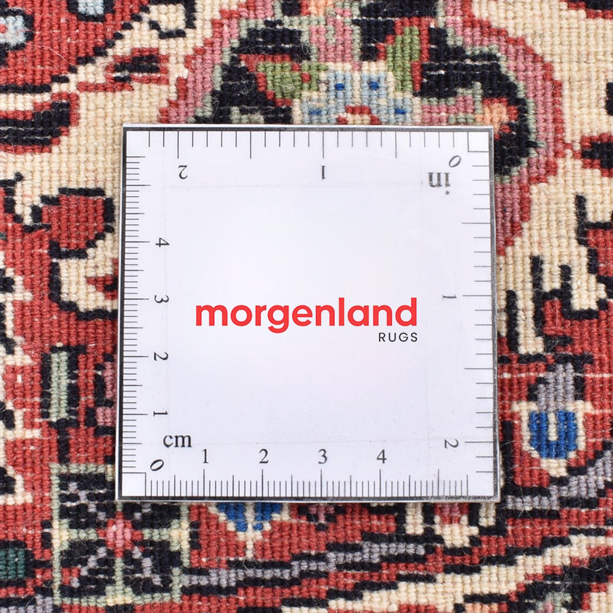 Alfombra persa - Bidjar redondo  - 200 x 200 cm - óxido