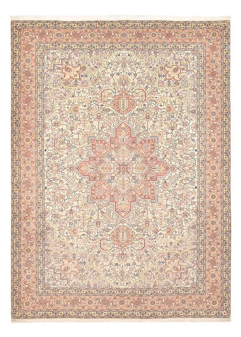 Alfombra Persa - Tabriz - Real - 292 x 205 cm - rojo claro