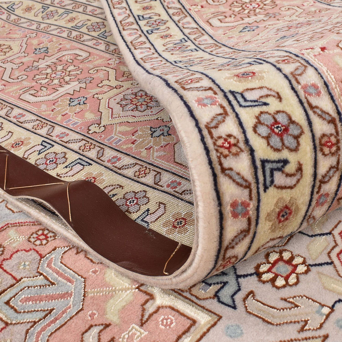 Alfombra Persa - Tabriz - Real - 292 x 205 cm - rojo claro